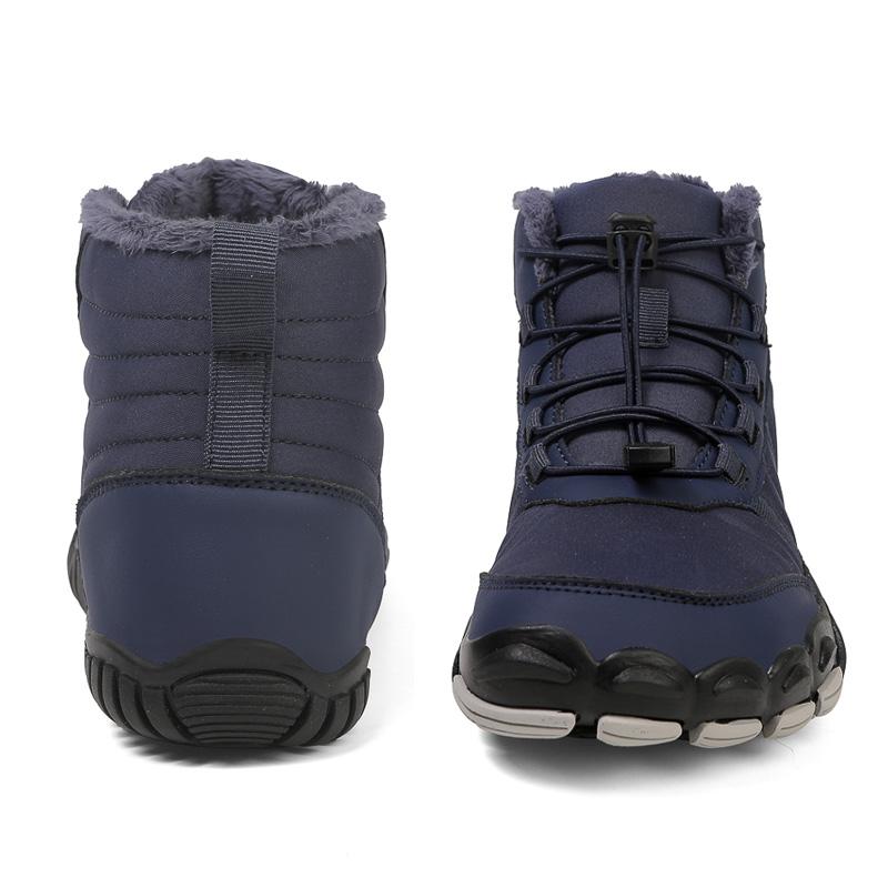 2025 New Men's Winter Shoes Outdoor Sports Solid Color Anti Dirty Snow Boots Warm Long Plush Wear Resistant Women's Casual Shoes