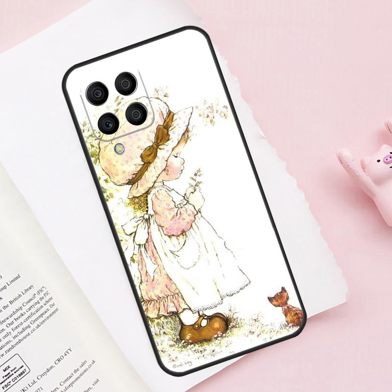 Sarah Kay pattern Case For Samsung Galaxy M52 M32 M12 M13 M53 M51 M31 M11 M14 M34 M54 M16 M36 M56 M15 M35 M55