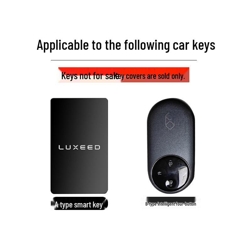 2026 Luxeed Car Key Case for Pure Electric & Extended Range Versions R7/S7 - Full Coverage Max+