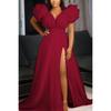 Frühling Sommer Neues Übergrößen Damenkleid, Locker Fließendes Netz Casual Pendlerkleid