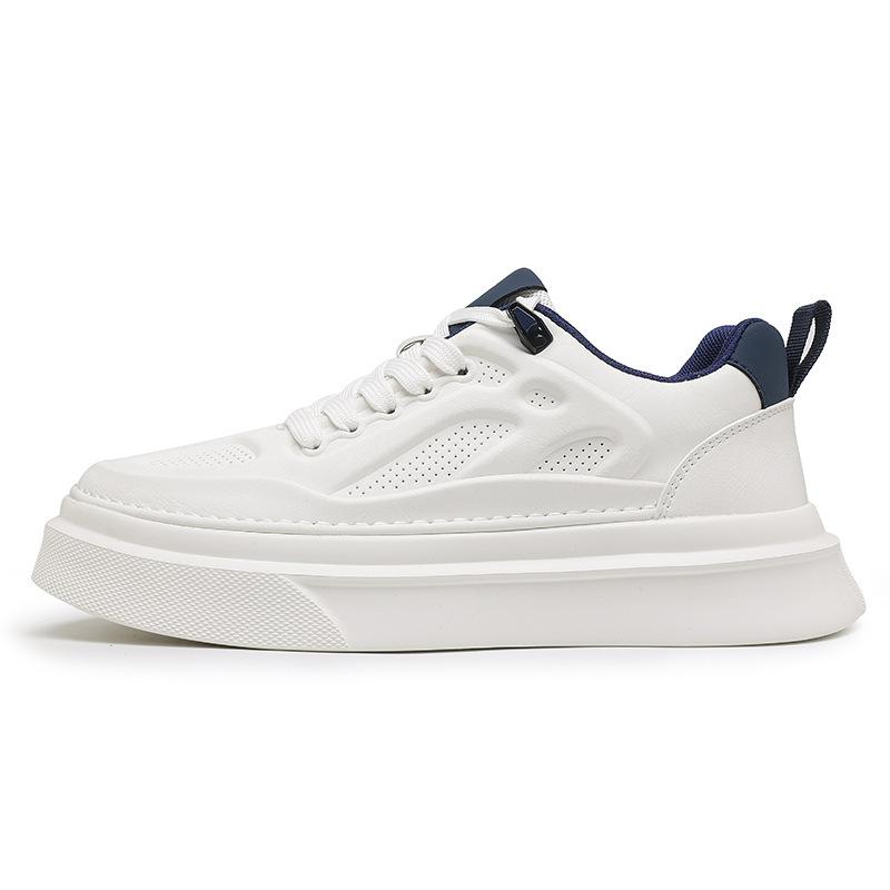 Men's Shoes New Summer Breathable Versatile Casual Board Shoes Men's High Sense Thick Sole