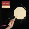 Thickened Double-Sided DIY Round Fan with Blank White Xuan Paper for Hand-Painting