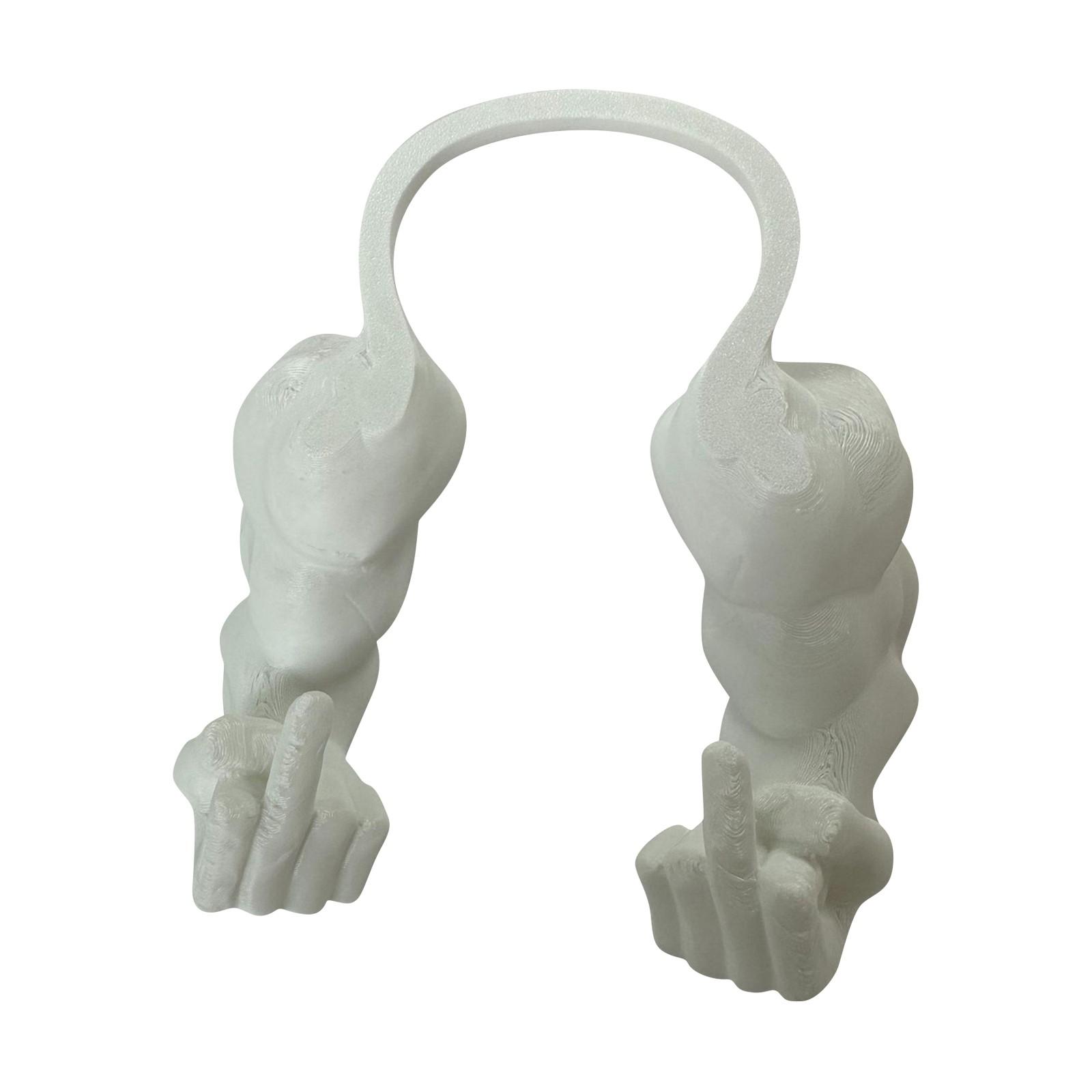 

Креативные гигантские руки-подставки для домашних животных, подвесные ручки для шеи, игрушки для кошек и цыплят One Size белый