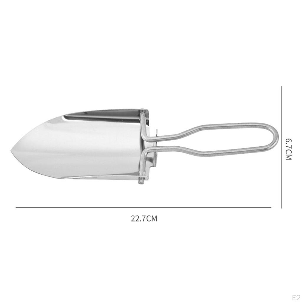 Mistrie de grădinărit Instrument pliabil confortabil, pliabil, portabil, la îndemână, pliabil, metal, camping Mini