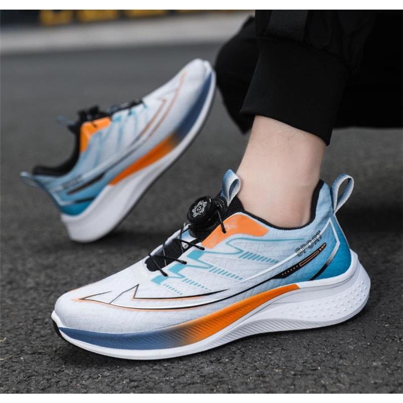 Men's sports running shoes, summer breathable shoes, men's lightweight and comfortable leisure outdoor travel shoes