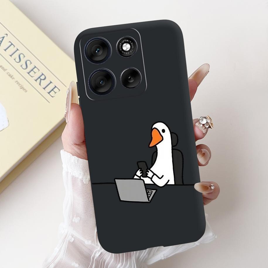 For Motorola Moto G86 G56 5G Case 2025 Fashion Flower Marble Sunset Capa Soft Silicone Phone Cover For MotoG56 MotoG86 5G Bumper
