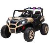 24V 2 Seater Kids Electric Car with Remote Control, Suspension System, Slow Start, 3 Speeds, for 3-8 Years, Khaki
