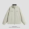 Pure Cotton Jacket for Men's New Jacket Solid Color American Wash-out Standing Collar Men's Spring and Autumn Clothing