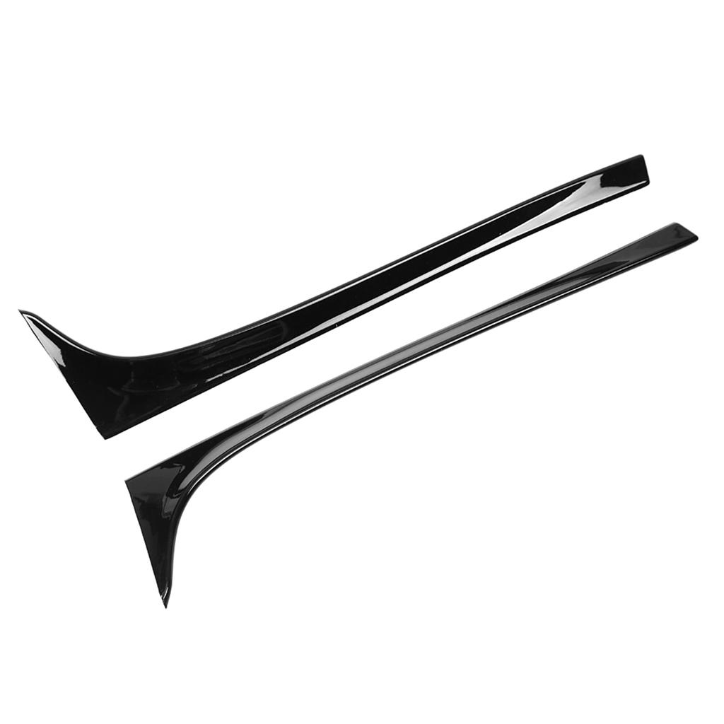 Car wing spoiler taiate spoiler side wing sticker made of ABS material with double-sided self-adhesive tape for 7 MK7 2014-2017