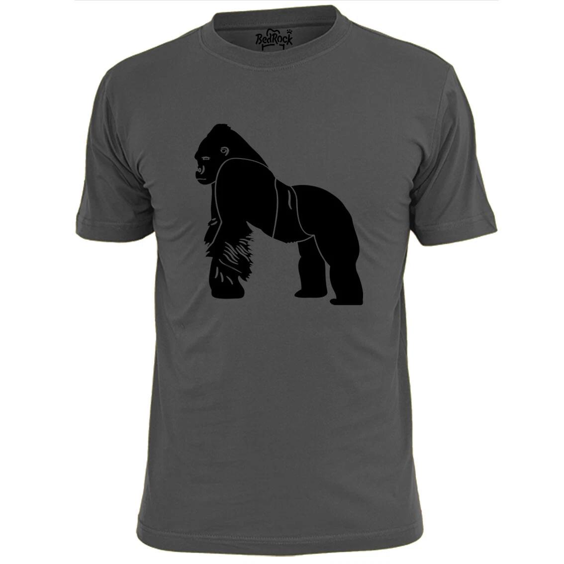 Mens Gorilla Stencil V1 T shirt Wildlife Nature Animals Ape 4XL