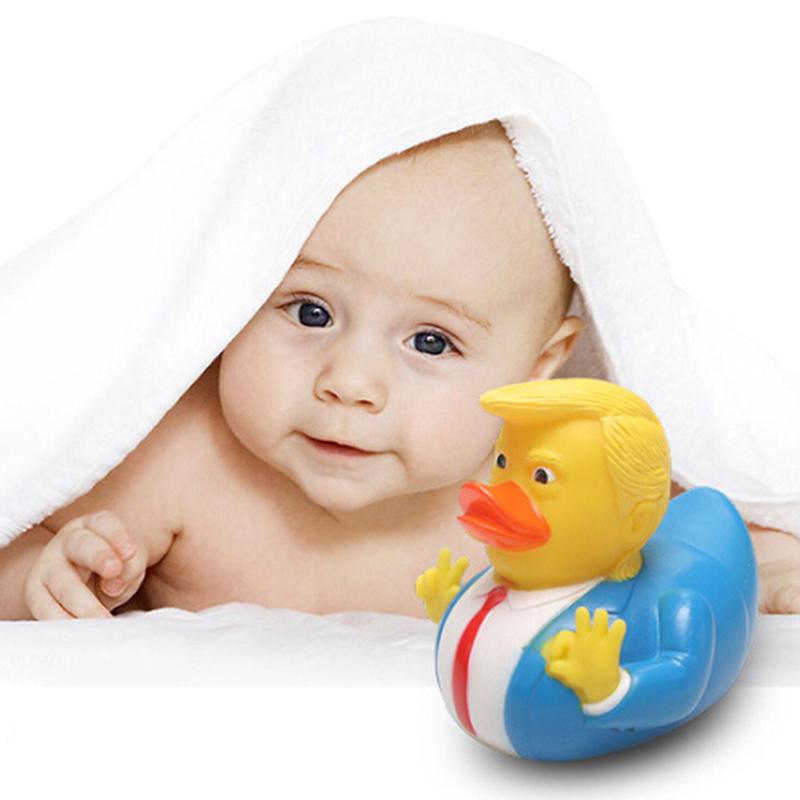 1pc Donald Trump Canard En Caoutchouc Pvc Canard Bain Grincant Bebe Enfants Animaux Flotteurs Jouets Acheter A Prix Bas Livraison Gratuite Avis Reels Avec Des Photos Joom