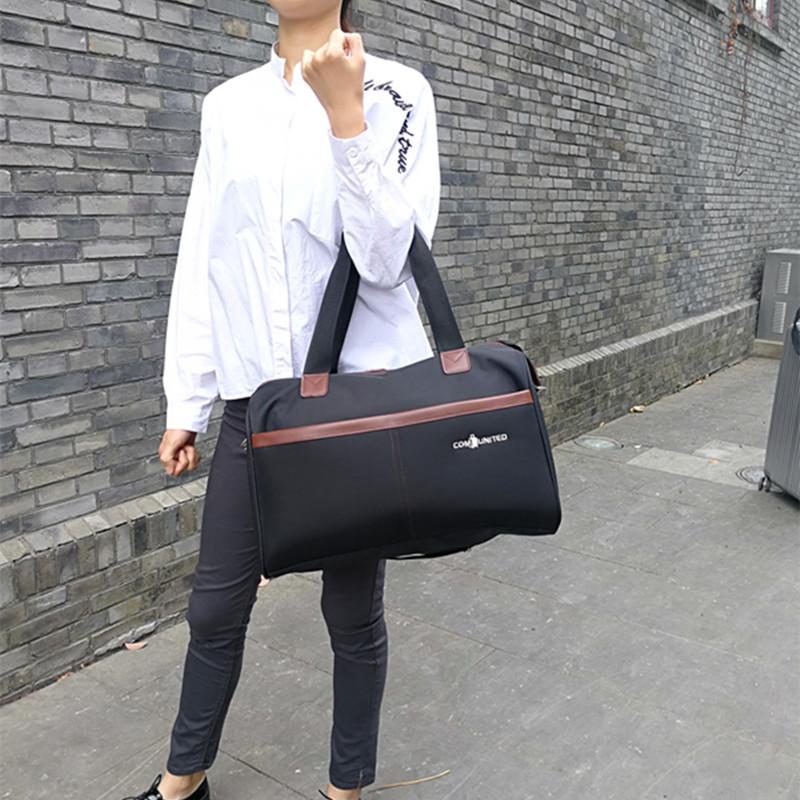 Large Capacity Foldable Lightweight Travel Bag Sports Yoga Fitness Short Distance Portable Crossbody Travel Bag