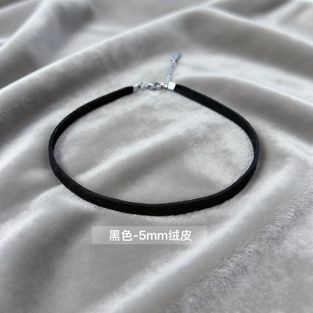 Simple Leather Choker Necklace For Girls Women Party Necklaces Fashion Trend Jewelry On The Neck Accessories Gift Wholesale