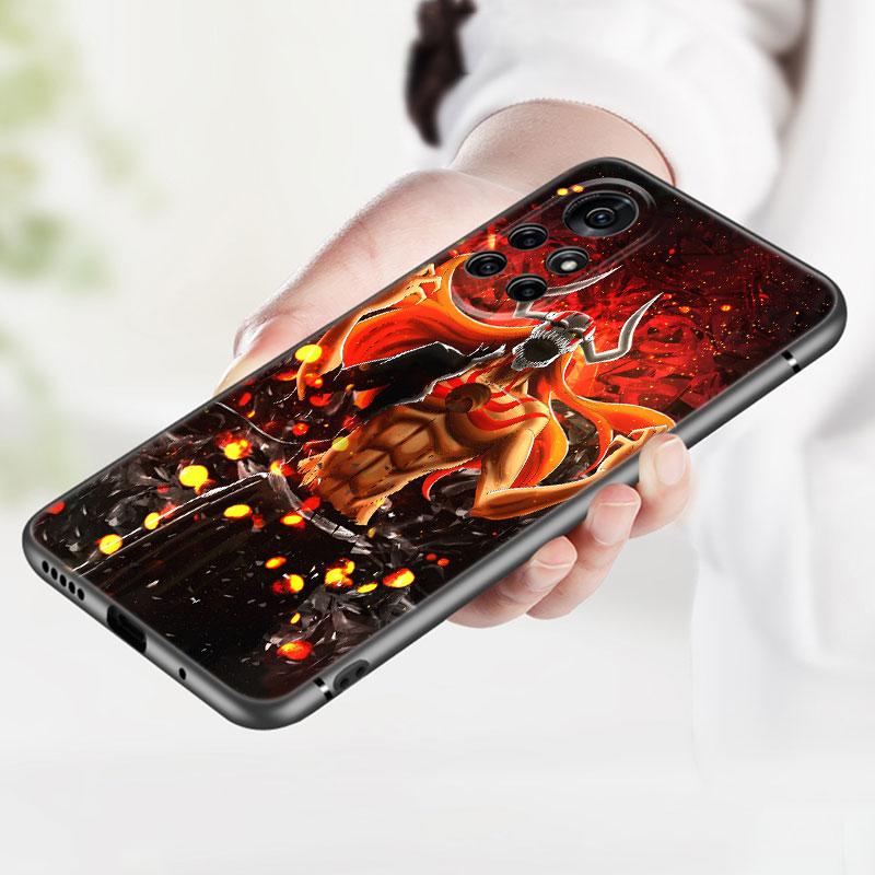 

Чехол для телефона с аниме BLEACHS для Huawei Honor 60 50 SE 30S Mate 30 20 10 Lite 40 Nova 9 8 Pro Y60 8i 7i 7SE 5T, черный чехол премиум-класса Honor 60 Pro