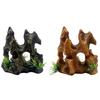 DIY Aquarium Fish Tanks Artificial Resin Rockery Plant Ornament Landscape Decors