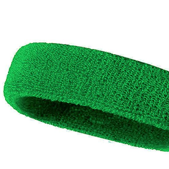 Wristband Headband Set Great Elasticity Absorption Soft Water Solid Color Anti-slip