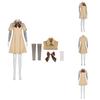 Unique M3gan Film Character Adults Cosplay Costume Party Dress