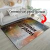 Customize Photo Customizable photos Floor Mat Perfect for Bedrooms Foyer Kitchen Balcony Antislip Carpet Office home decor Birthday/Christmas Gift