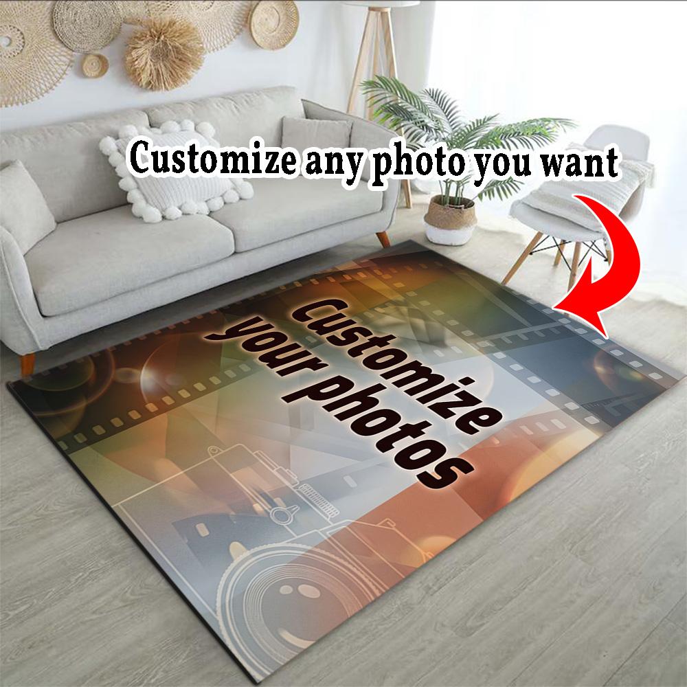 Customize Photo Customizable photos Floor Mat Perfect for Bedrooms Foyer Kitchen Balcony Antislip Carpet Office home decor Birthday/Christmas Gift