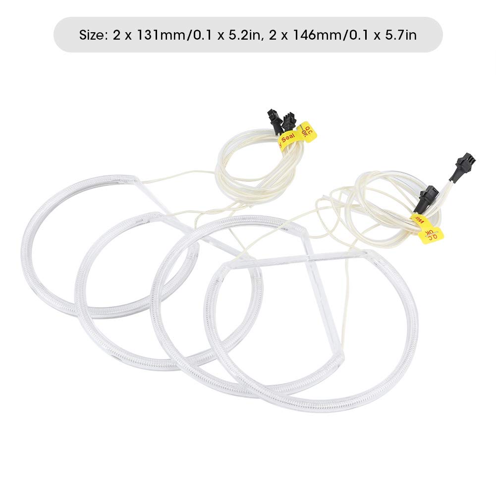 Angel Eyes Halo Ring, Car White CCFL Angel Eyes Halo Ring High Brightness Light Fit E46