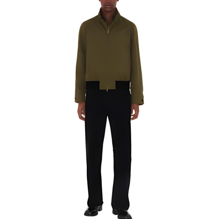 Burberry zip-up bomber jacket 80985091