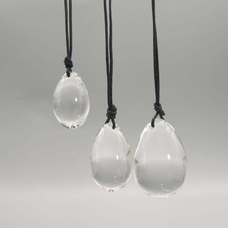 Unisex Glass Anal Plug: Beginner's Erotic Crystal Beads for Outdoor Use and SM Training