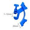 Water Pipe Clamp Clips Fish for Tank Adjustable Plastic Mounting Clip Holder Durable Holders for Aquarium Tube Hose