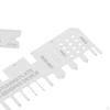 Stainless Steel Carving Auxiliary Ruler Measuring Tools Apply To Model Engraving Detail Building and