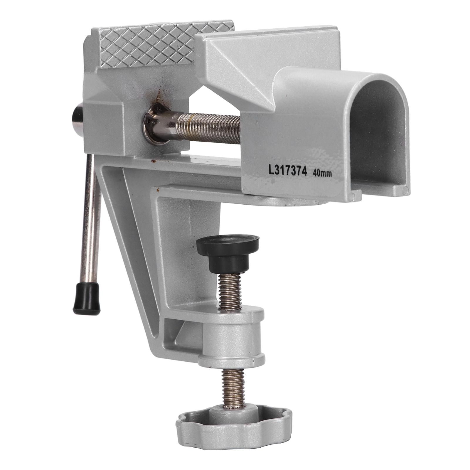 

Тиски настольные губки алюминиевого сплава регулируемый мини верстак настольный фиксированный зажимной инструмент