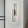 Bymaocar 110-220V Modern LED Wall Lamp Fixture Sconce Bedroom Bedside Living Hallway Stair Light W/ Remote Control Fit 8m²-15m²