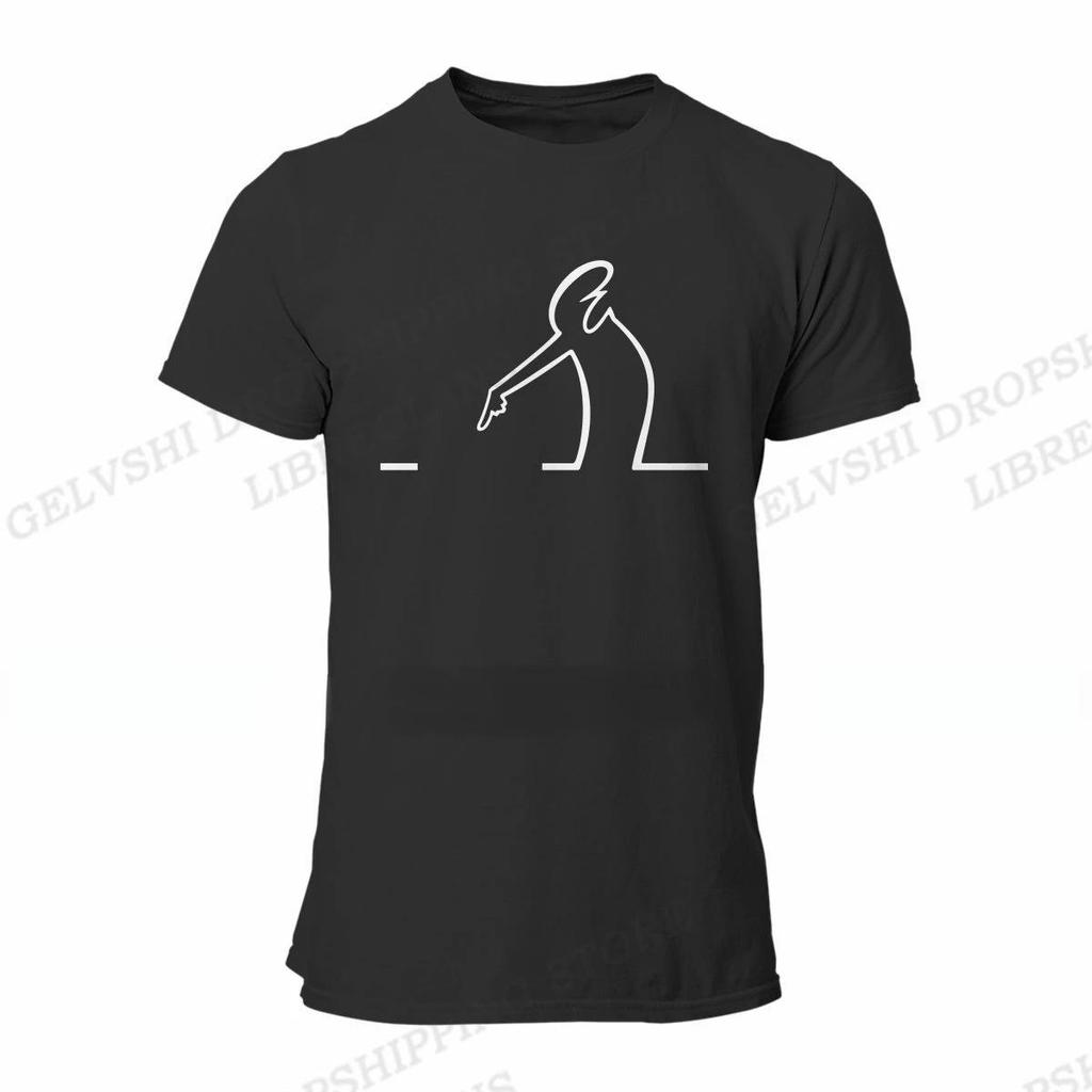 The Line Osvaldo Cavandoli T Shirt Fashion Hip Hop  La Linea T Shirt Casual Crew Neck Plus Size T Shirts Women