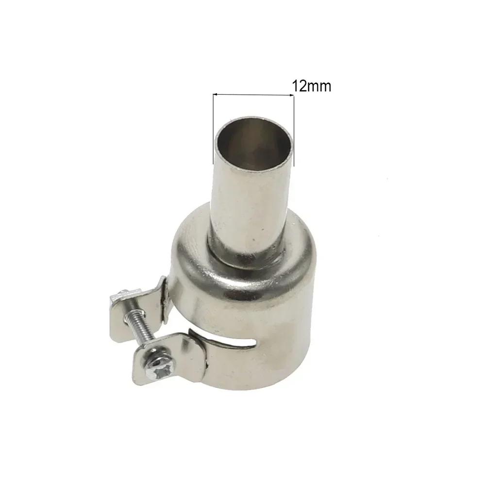 Hot Air Nozzle Welding Nozzle Soldering Station 1pc 3-12mm Silver Stainless Steel Aoyue 906 For 850 And 852D Series