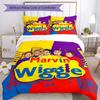 Wiggles Quilt Cover Set Suitable For Dormitory Soft Fabric Perfect Gift For Friends Family