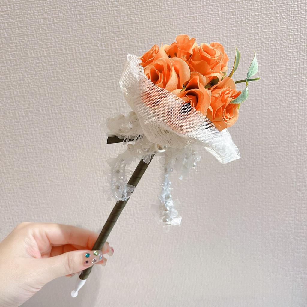 Gift Pen Practical Gift New Multi-headed Rose Handmade Bouquet Flower Pen