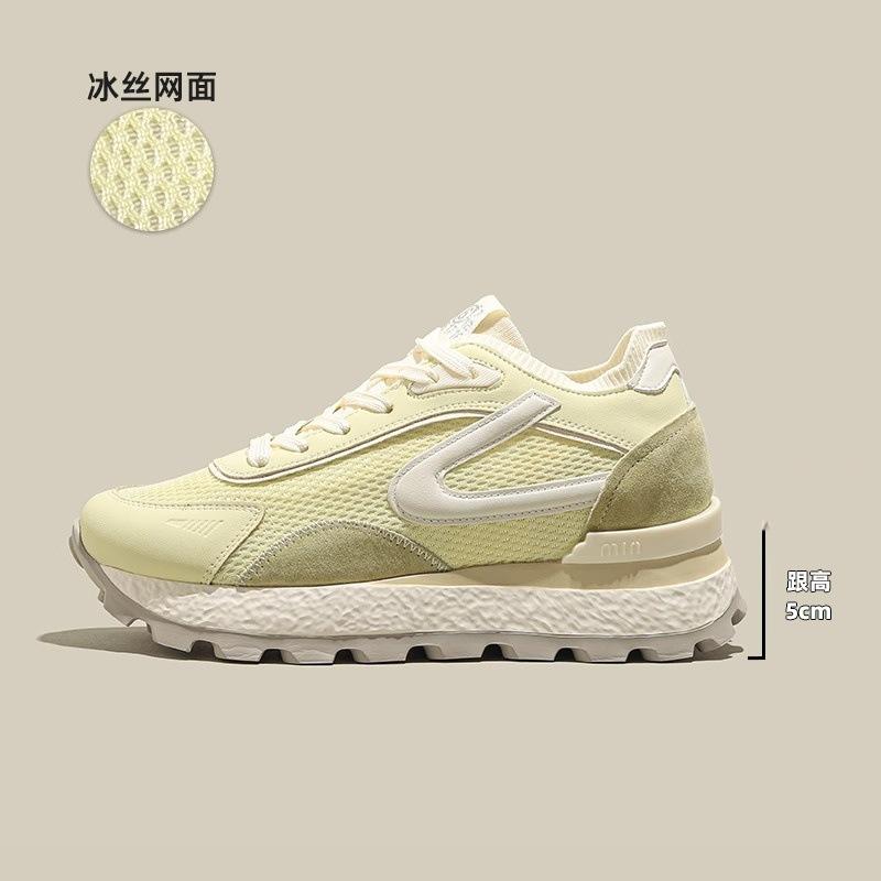 Mesh Breathable Women's Summer New Versatile Casual Sports Small Dad Shoes Women