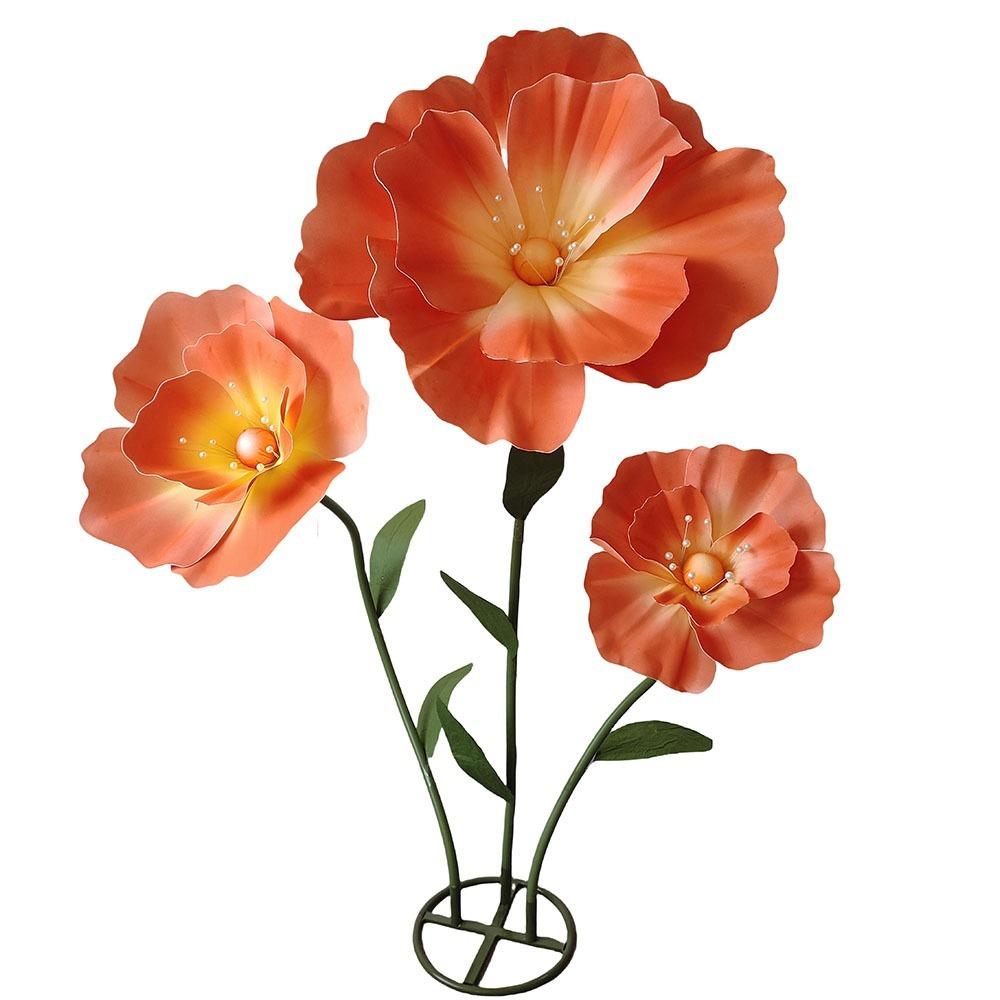 Reusable Wedding Road Flower 40cm Photography Props Fashion Background Fake Flowers  Party Supply