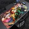 Mouse Pad Rubber Mat Anime Demon Slayer Gaming Deskmat Keyboard Pads Cartoon Cute Mousepad Kawaii Pc Accessories Mouse Mats Xxl