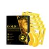 Hydrating Gold Eye Mask for Under Eye Care, Moisturizing and Smoothing, Massage Absorbing, Clear Watery Glow,