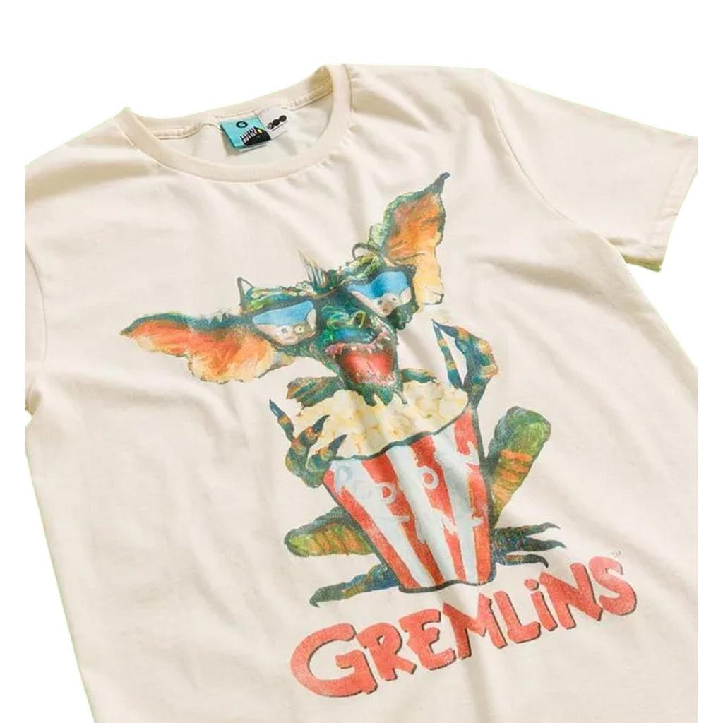 Gremlins Unisex Adult Popcorn T-Shirt