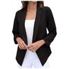 Damen Anzug Top Cardigan Jacke Einfarbig Revers Anzug Kleine Jacke Pendeln Vielseitiges Temperament