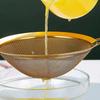 3-Piece Fine Mesh Strainers Set, 304 Stainless Steel Skimmer Colander Fryer, Flour Sifter for Baking - Kitchen Tools