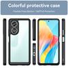 For Oppo A58 4G Case TPU+Acrylic Shockproof Anti-fall Protective Phone Cover