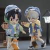 rakulifey Obitsu 11 Clothes, Hat, OB11 Size Costume Set, Jacket, Pants, Vest, 112 BJD Doll Clothes, 4-Piece Set (Green)