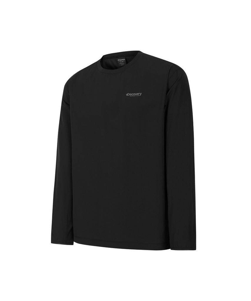 DISCOVERY EXPEDITION Men'S Airdots Long Sleeve T-Shirt (Black)