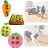 Interactive Dog Toys Strawberry Pineapple Carrot Snuffle Mat Dogs Plush Puzzle