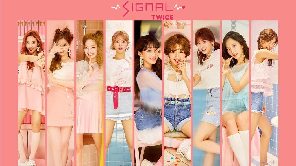 TWICE SIGNAL 4th Mini Album with Tracking Twc (C Version)