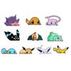 Pokmon car window sticker, Pokmon Gengar car rear scratch cover sticker, cartoon cute and fun sticker, gift for friends