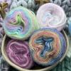 1pc Mohair Yarn Color Knitting Thread, Luxurious Yarn for Knitting Scarf Sweater Shawls Crochet