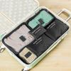 6-piece/set Travel Storage Bag Portable Large Capacity Waterproof Luggage Compartment Clothing Underwear Storage Bag with Zipper