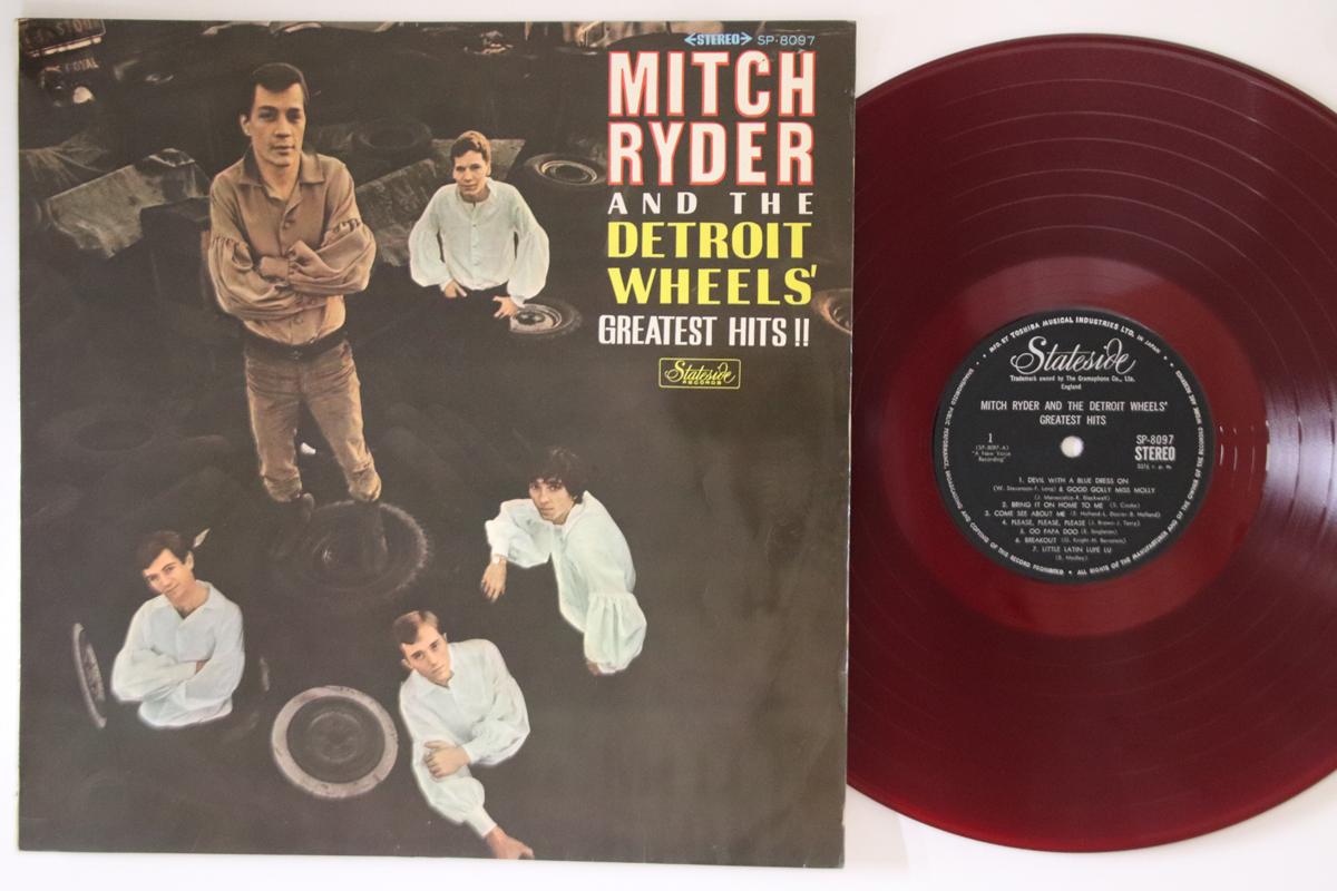 

LP Record MITCH RYDER & THE DETROIT WHEELS - Greatest Hits SP8097 STATESIDE 1967 Japan Rock Used